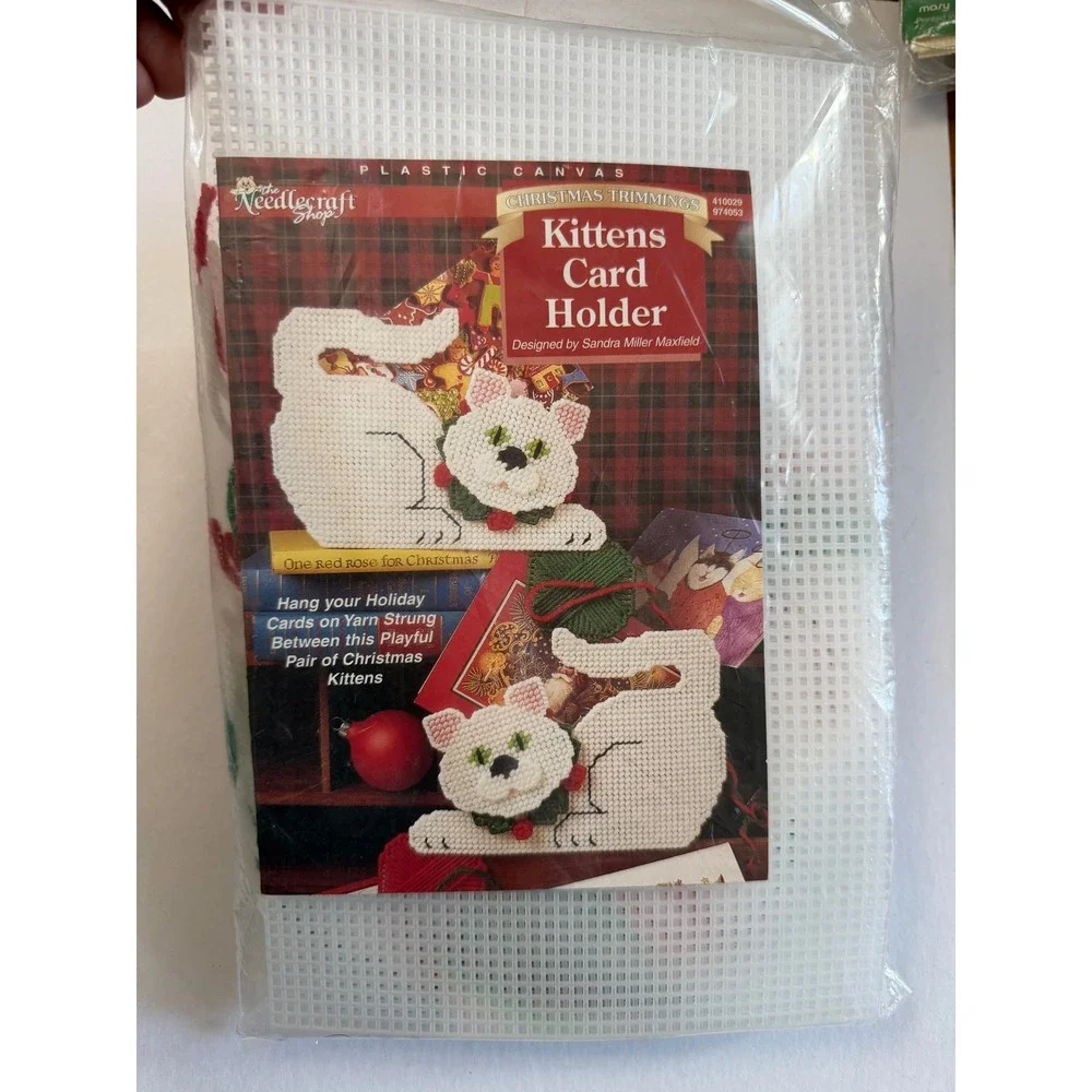 The Needlecraft Shop vtg kittens